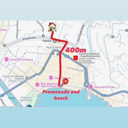 Riviera Lux Apartament Rapallo